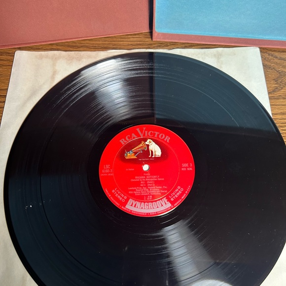 Puccini, Madama Butterfly, Album/3-LP Set, 1963, LM-6160, RCA Victor, VG+ / VG - Picture 8 of 11